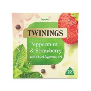 Peppermint & Strawberry - 20 Tea Bags